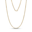 2mm Thin Cuban Link Chain - Unisex Necklaces - The Steel Shop