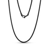 Round Snake Chain | 2.5MM - Unisex Necklaces - The Steel Shop