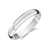 4mm Dome Wedding Band - Unisex Ring - The Steel Shop