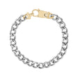 Gold Clasp Cuban Link Bracelet - Mens Steel Bracelets - The Steel Shop