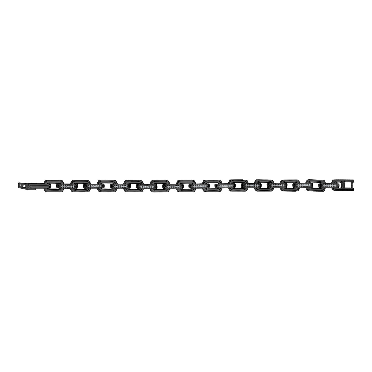 Iced Out Elongated Link Bracelet