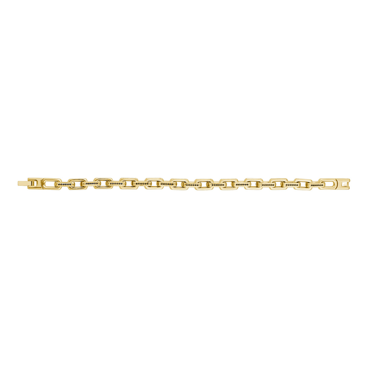 Iced Out Elongated Link Bracelet