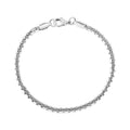 Flat Round Box Link Bracelet - Unisex Steel Bracelet - The Steel Shop