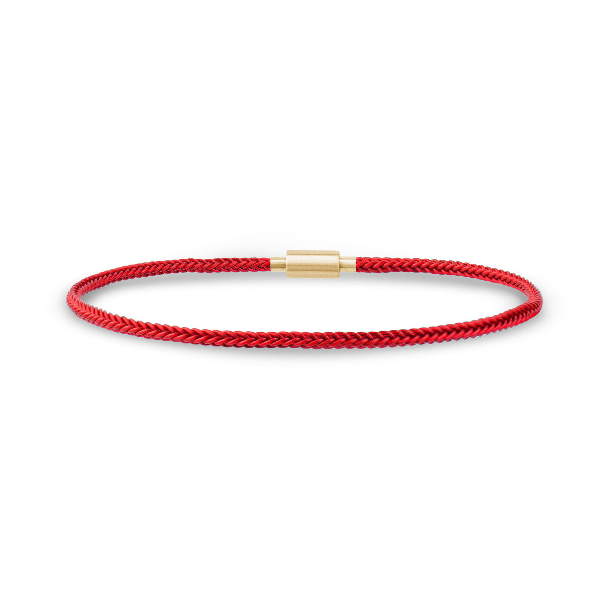 Protective Red Cord Bracelet - Unisex Steel Bracelet - The Steel Shop