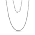 Flat Round Box Link Chain - Unisex Necklaces - The Steel Shop