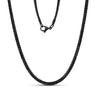 Flat Miami Cuban Link Chain - Unisex Necklaces - The Steel Shop