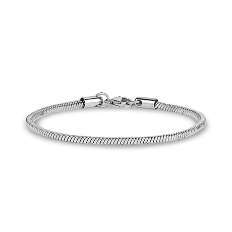 Square Snake Bracelet | 3MM - Mens Steel Bracelets - The Steel Shop