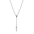 Modern Rosary Sword Necklace - Unisex Necklaces - The Steel Shop