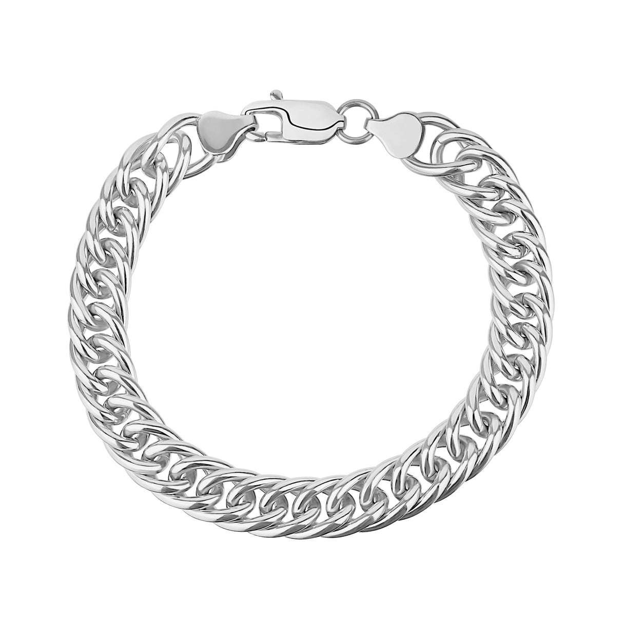 Double Curb Bracelet - Women Bracelet - The Steel Shop