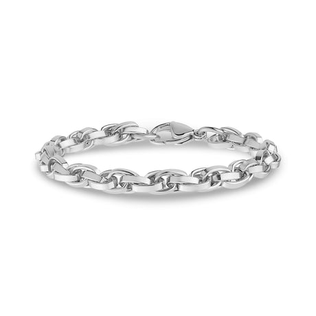 Twist Oval Link Bracelet - Women Bracelet - The Steel Shop