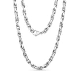 Twist Oval Link Chain - Women's Necklaces - The Steel Shop