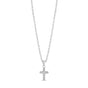 Stone-Set Cross Pendant - Women Pendant - The Steel Shop