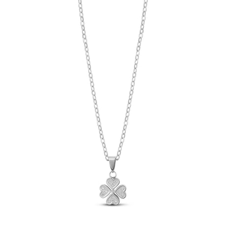 Four Hearts Clover Pendant - Women Pendant - The Steel Shop