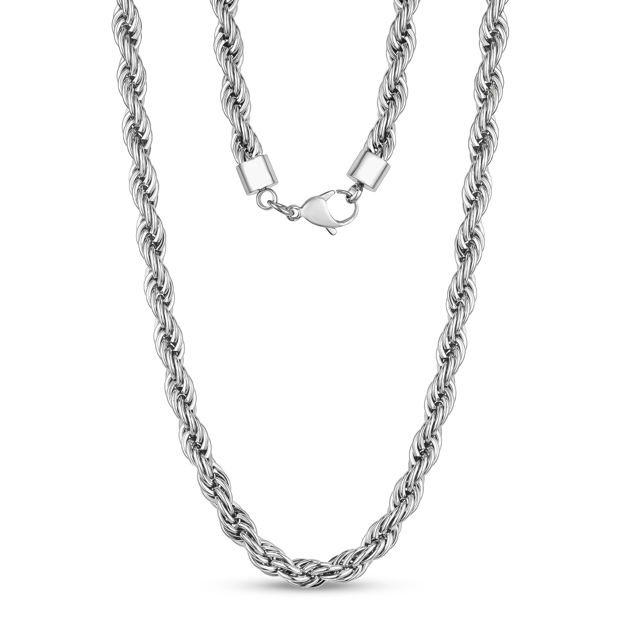 Never Fade 3.5mm-7mm Stainless Steel Cuban Chain Necklace Men Link Curb  Chain Gift Jewelry | Amazon.com