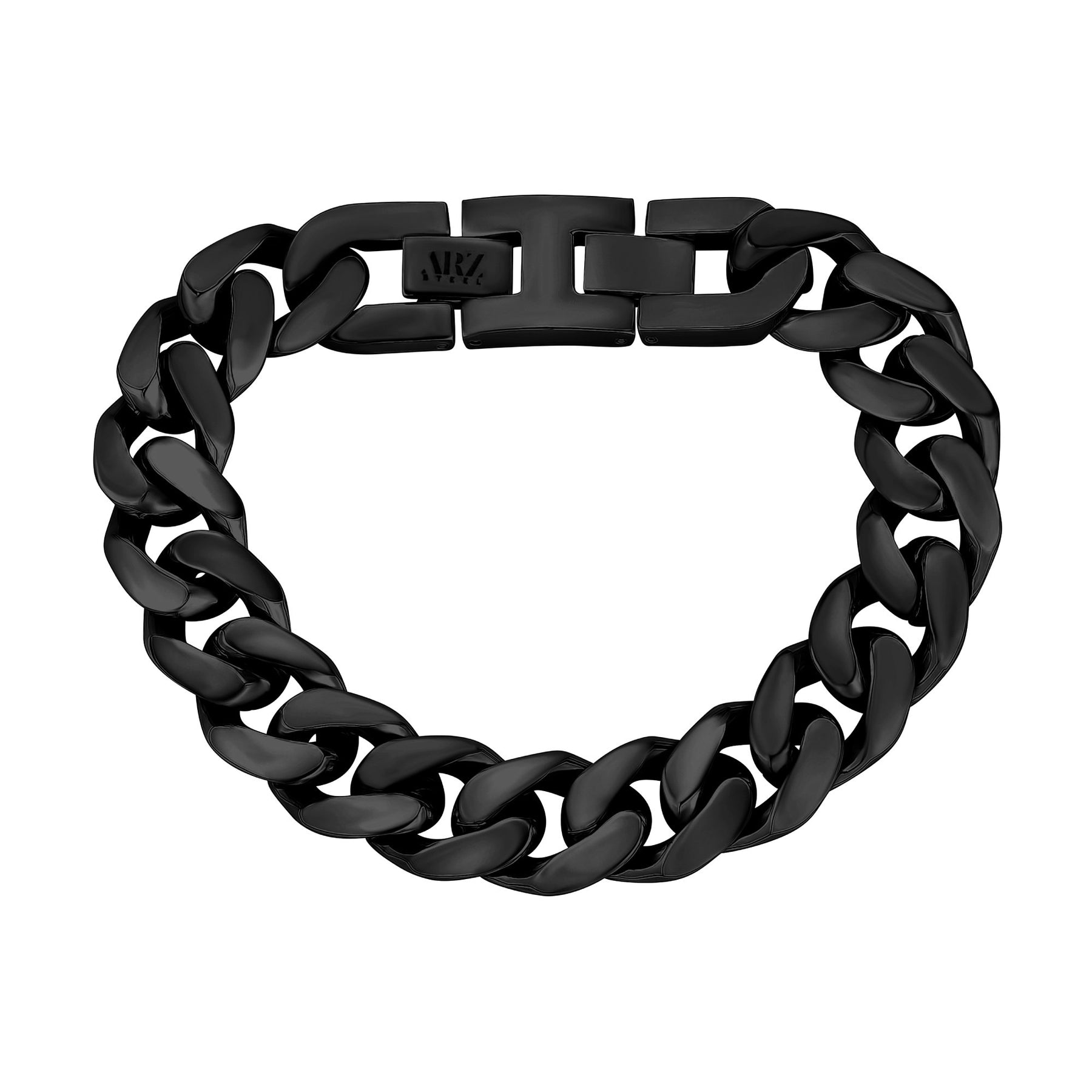 Chunky Cuban Chain Bracelet Unique Black Chain Bracelet 