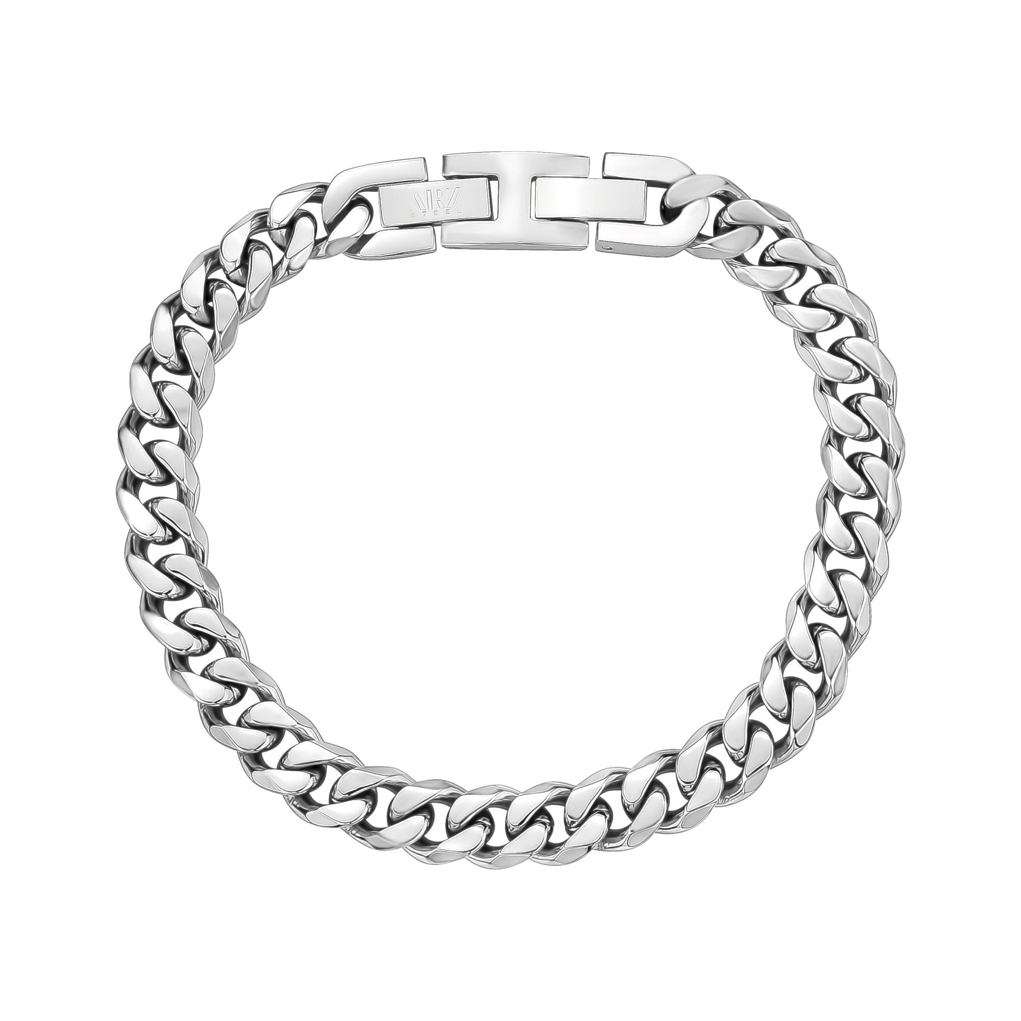 8mm Stainless Steel Cuban Link Chain and Bracelet | The Steel Shop