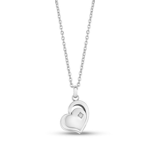 Personalized Stainless Steel Heart Cremation Memorial Urn Pendant